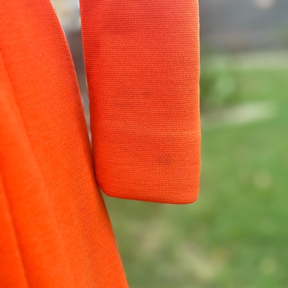 Retro Orange 60’s Vintage SciFi Star Trek Dress - Picture 9 of 10